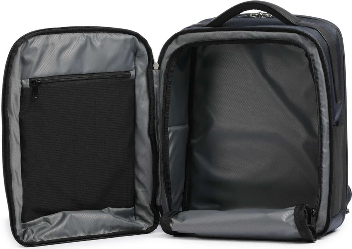 Samsonite Litepoint, Underseat Backpack S, Untersitz Handgepäck, Kabinentasche, Flugzeug Rucksack, 40cm, 23l, blau