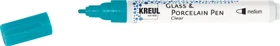 Kreul Glass & Porcelain Pen Clear medium türkis