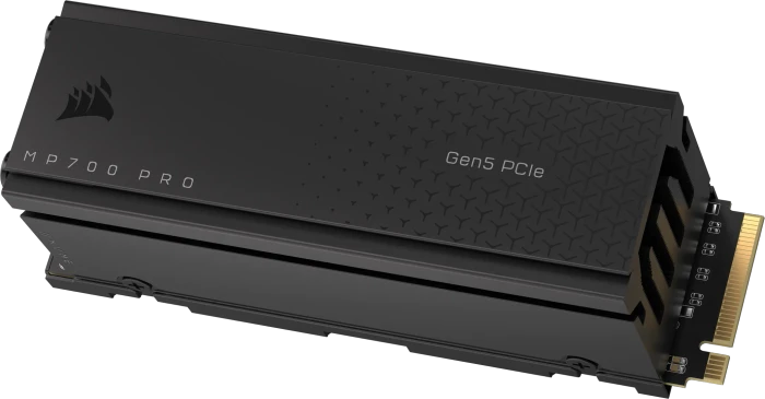 Corsair Force Series MP700 PRO 2TB, M.2 2280 / M-Key / PCIe 5.0 x4, Kühlkörper