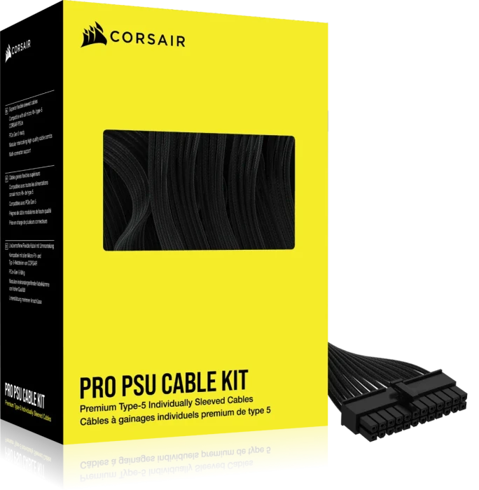 Corsair PSU Cable Kit Type 5 - Pro Kit, schwarz