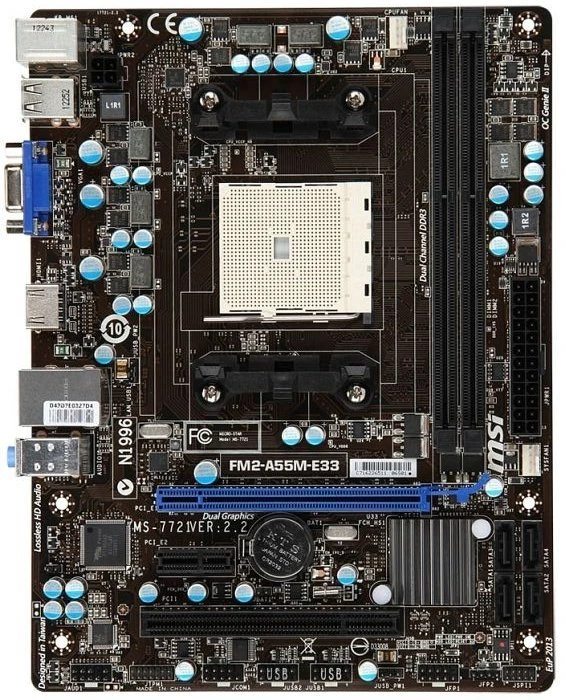 MSI FM2-A55M-E33 (AMD FM2)