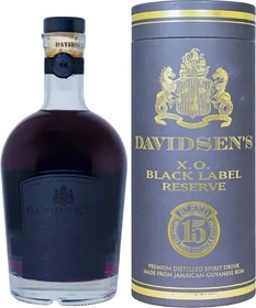 Davidsen's Rum X.O. Black Label Reserve 700ml
