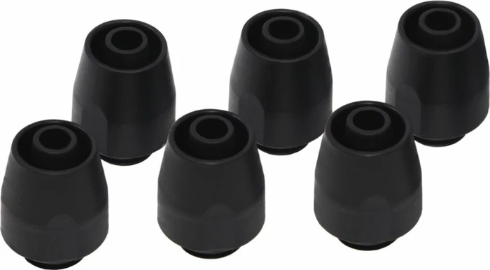 Alphacool 17453 - Anpassungssatz - Nylon - Schwarz - 1/4" - 28 mm - 2,05 cm