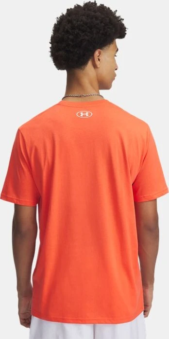 Under Armour Logo Funktionsshirt kurzarm fire/white (Herren)