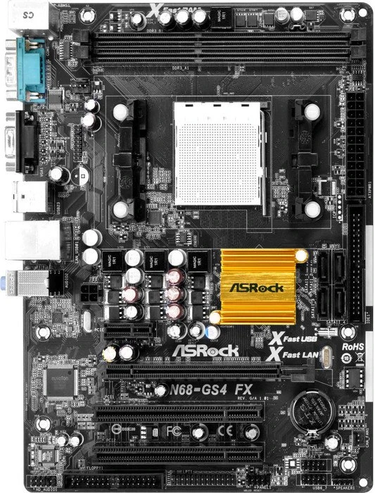 ASRock N68-GS4 FX (AMD AM3+)