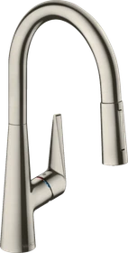 Hansgrohe Talis M51 200 2jet ausziehbar edelstahl finish