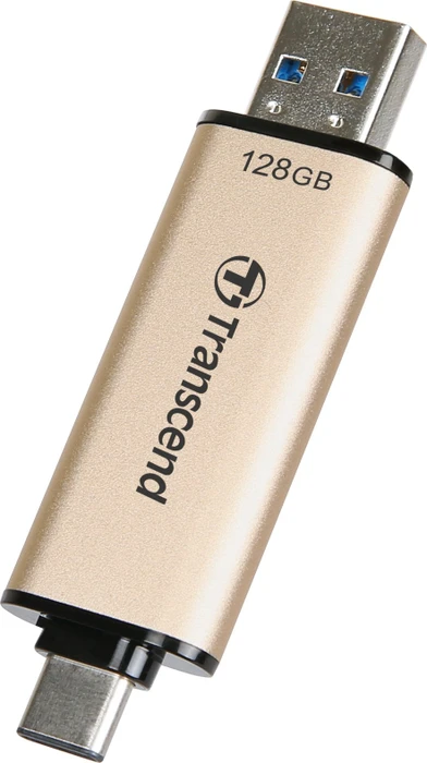 Transcend JetFlash 930C 128GB, USB-A + USB-C, USB 3.2 Gen 1×1