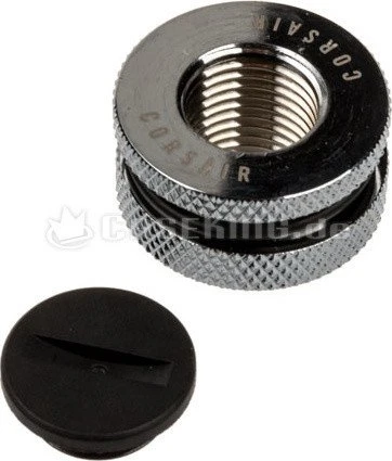 Corsair Hydro X Series XF, Fill Port G1/4", chrome