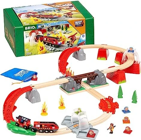 BRIO Smart Tech Sound Feuerwehreinsatz-Rettungs-Set