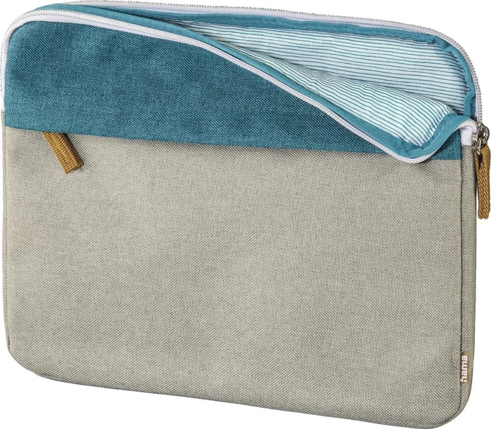 Hama Laptop-Sleeve Florenz 11" grau/petrol