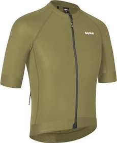 GripGrab Pacr Trikot kurzarm olive green (Herren)