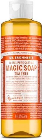 Dr. Bronner 18-in-1 Naturseife Teebaum, 240ml