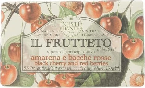 Nesti Dante Il Frutteto Black Cherry and Red Berries feste Seife, 250g