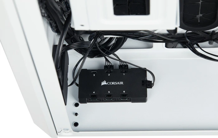 Corsair Crystal Series 280X RGB, weiß, Glasfenster