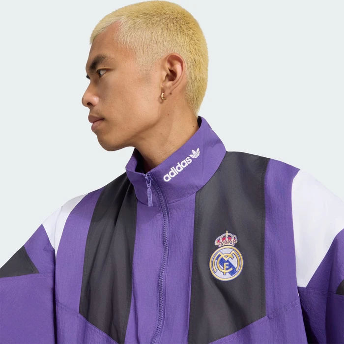 adidas Real Madrid EQT Trainingsjacke violett (Herren)