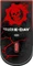 8BitDo Retro R8 Mouse mit Ladestation, Gears of War E-Day Edition, schwarz/rot, USB/Bluetooth Vorschaubild