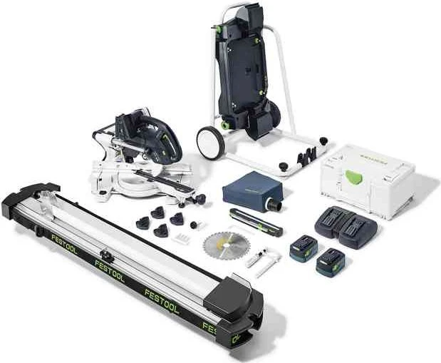 Festool KSC 60 EB 5.0 I-Plus KAPEX Akku-Kappsäge inkl. 2 Akkus 5.0Ah + Untergestell + Zubehör