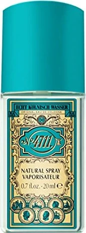 4711 Echt Kölnisch Wasser Spray Eau de Cologne, 20ml