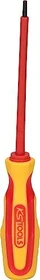 KS Tools ERGOTORQUE VDE Innensechskant Schraubendreher, 2.5x78mm