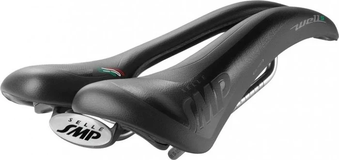 Selle SMP Well S Gel AISI 304 138mm Sattel schwarz