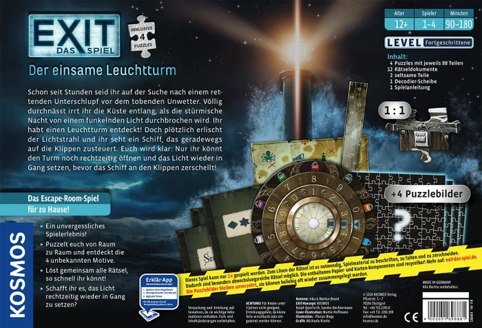EXIT - Das Spiel + Puzzle - Der einsame Leuchtturm