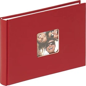 Walther Design Buch Fotoalbum Fun 16x22 rot