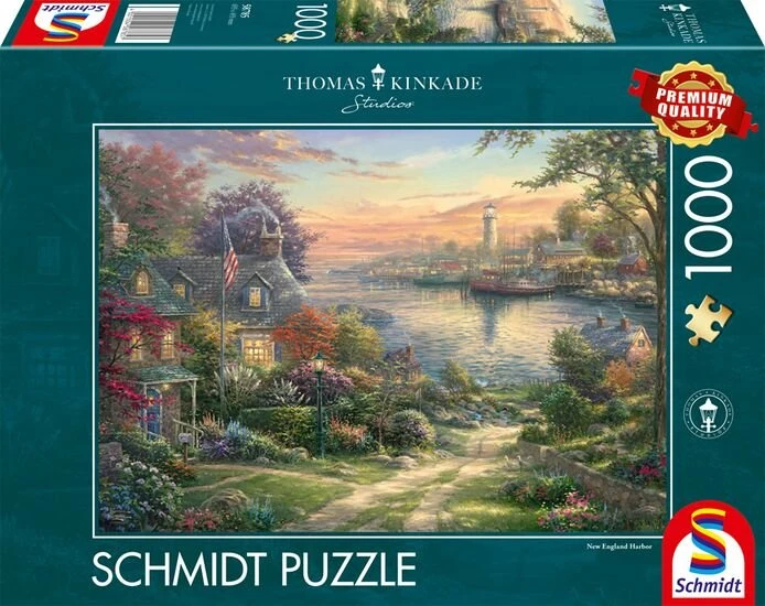 Schmidt Spiele Thomas Kinkade Hafen in Neuengland