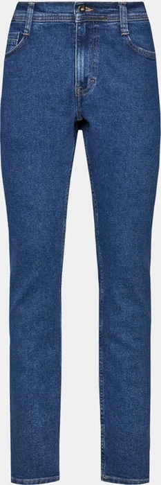Mustang Oregon Slim mit Kontrastnähten Jeans blau (Herren)
