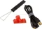Ducky Shine 4 schwarz, LEDs rot/blau, MX BLUE, USB, DE Vorschaubild