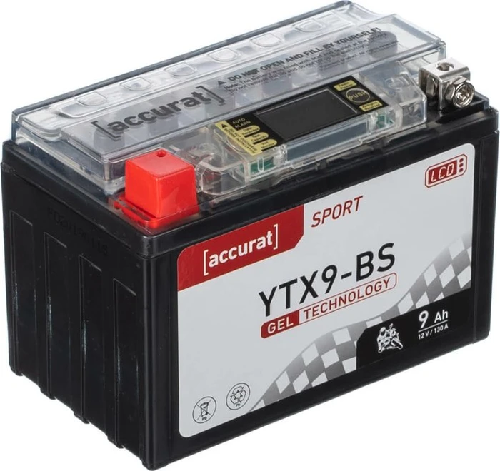 Accurat Sport GEL LCD YTX9-BS