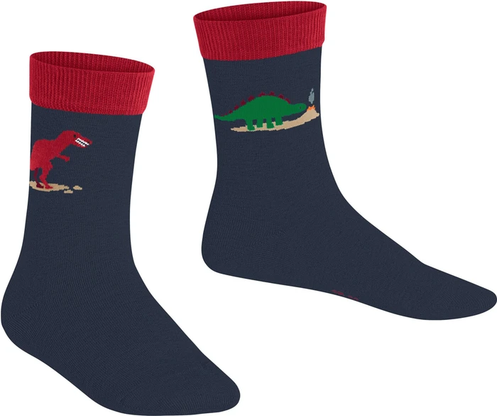 Falke Dinosaurs Socken space blue (Junior)