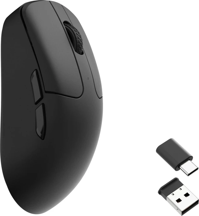 Keychron M2 Wireless Mouse schwarz, USB/Bluetooth