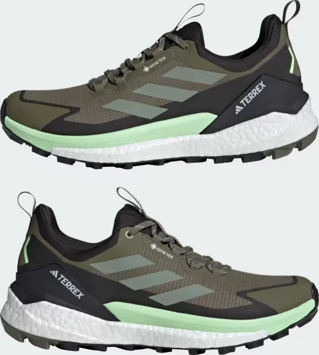 adidas Terrex Free Hiker 2.0 Low GTX olive strata/silver green/core black (Herren)