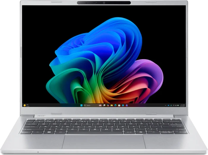 Acer Aspire 14 AI OLED A14-I71M-76XL, Pure Silver, Core Ultra 7 355, 16GB RAM, 512GB SSD, DE
