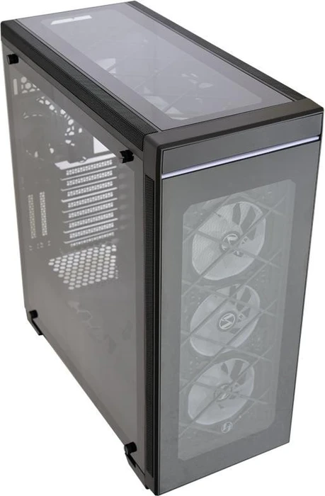 Lian Li Alpha 550X schwarz, Glasfenster