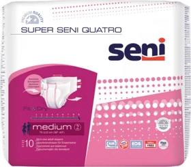 Seni Super SENI Quatro Schutzhose Größe M, 80 Stück