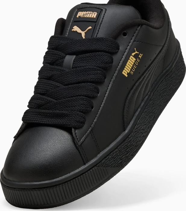 Puma Suede XL Leather puma black/puma team gold