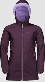 Jack Wolfskin Kissekat Funktionsmantel aubergine (Junior)