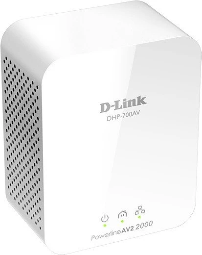 D-Link DHP-701AV 2000 HD Gigabit Starter Kit, HomePlug AV2, RJ-45, 2er-Pack