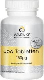 Warnke Jod 150µg Tabletten, 100 Stück