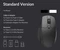 Keychron M6 Wireless Mouse schwarz, 1K PixArt 3395, USB/Bluetooth Vorschaubild