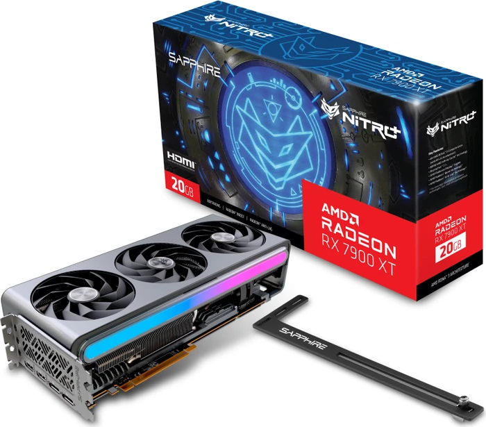 Sapphire Nitro+ Radeon RX 7900 XT Vapor-X, 20GB GDDR6, 2x HDMI, 2x DP, lite retail