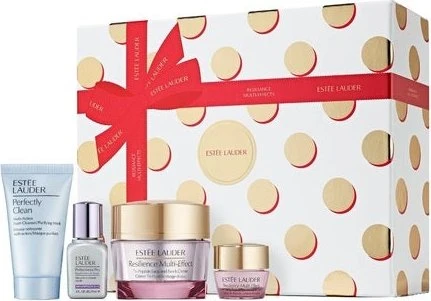 Estée Lauder Resilience Multi-Effect Creme 50ml + Maske 30ml + Serum 15ml + Creme 5ml Geschenkset