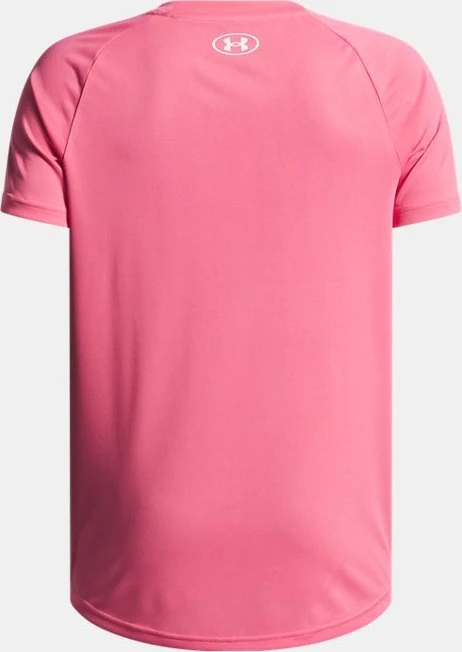 Under Armour Tech 2.0 Funktionsshirt kurzarm super pink/white (Junior)