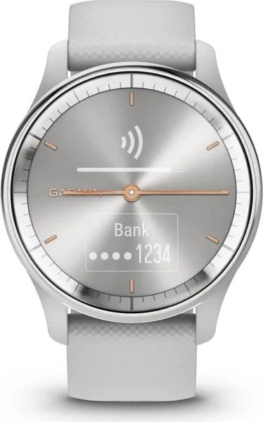 Garmin vivomove Trend Aktivitäts-Tracker mist grey/silver