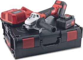 Flex LB 125 18.0-EC/5.0 Set Akku-Winkelschleifer inkl. L-Boxx + 2 Akkus 5.0Ah