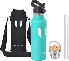 Super Sparrow To Go Isolierflasche 750ml mint