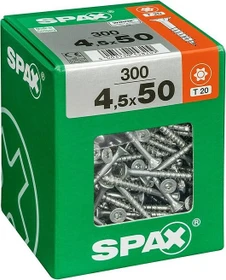 Spax WIROX A9J 4CUT T-STAR plus T20 Universalschraube, 4.5x50mm, 300 Stück