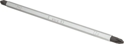 Wera 83 Kombiklinge/Wechselklinge 6mm, PH2/PZ2x175mm