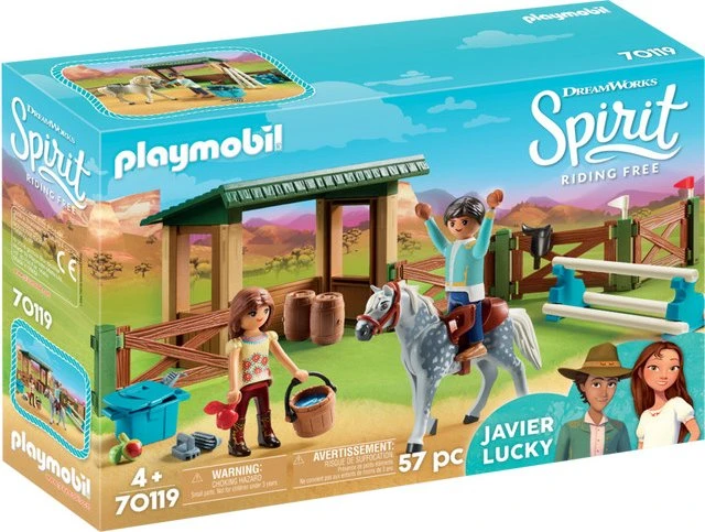 playmobil Spirit - Riding Free Reitplatz mit Lucky & Javier